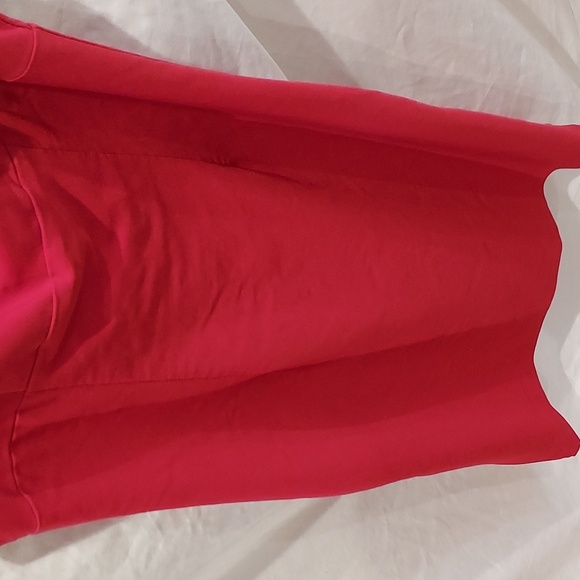 3B Made in America Little Scarlett Red Sheath Dress with Straps Size 3 - Picture 3 of 9